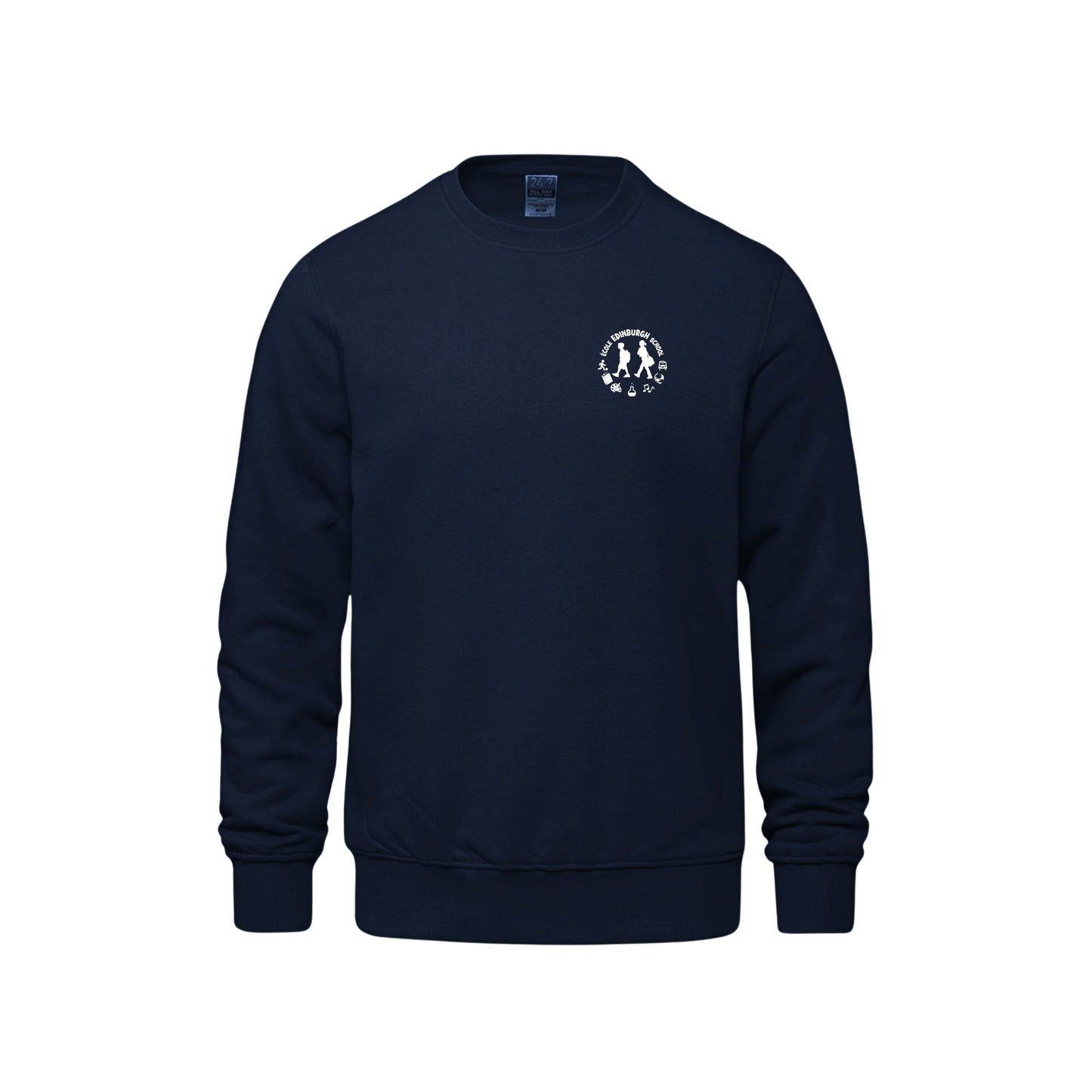 Sweat-shirt col rond adulte Édimbourg