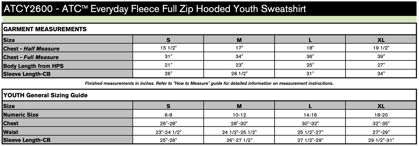 Veste à zip complet Edgewater pour jeunes