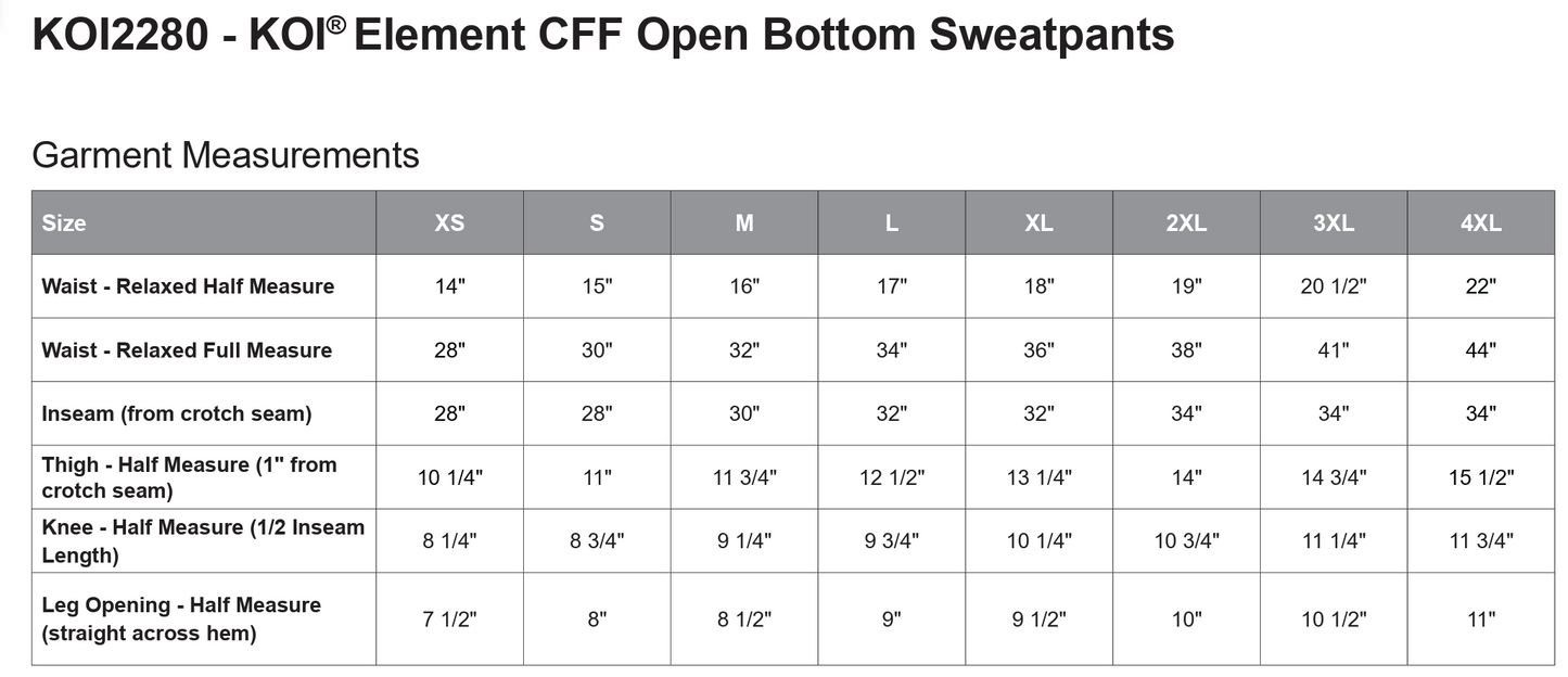 Open Bottom Joggers