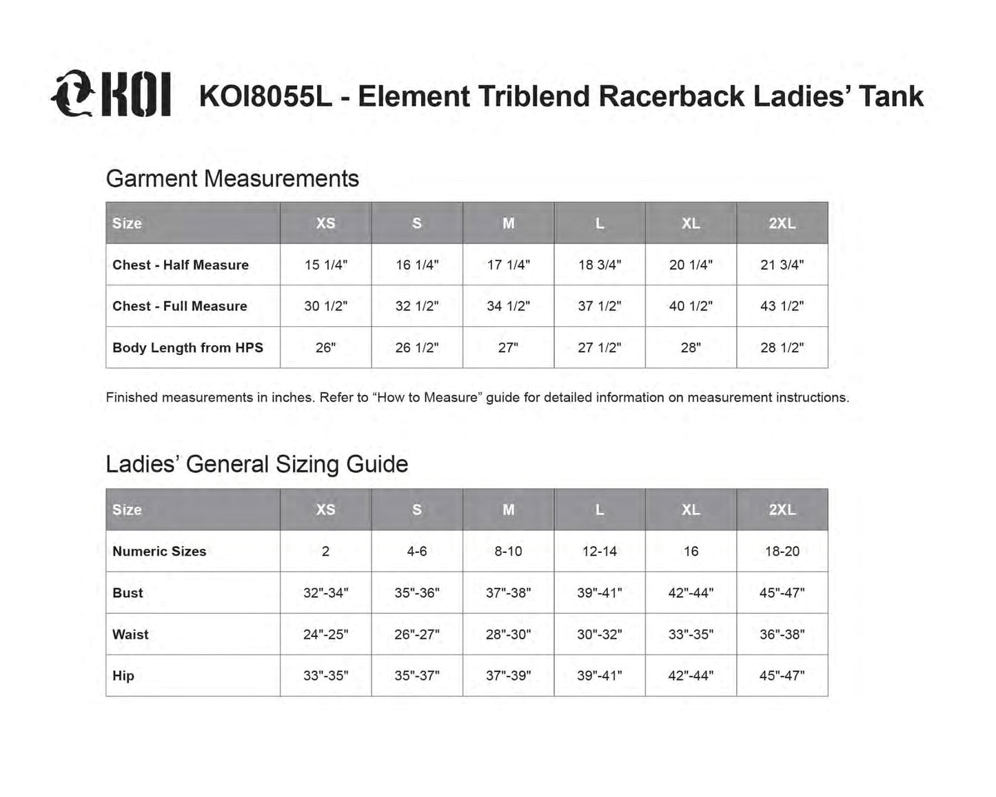 TRIBLEND RACERBACK LADIES’ TANK
