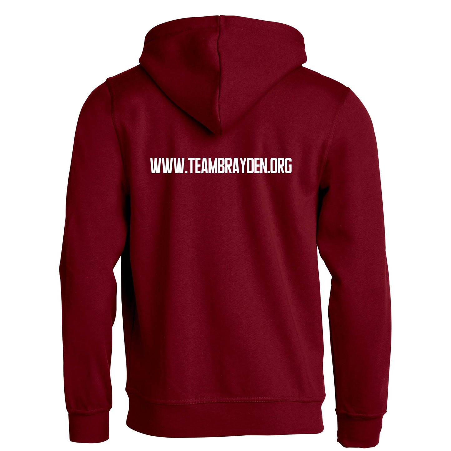 #teambrayden I Wear Burgundy Hoodie (Unisex)