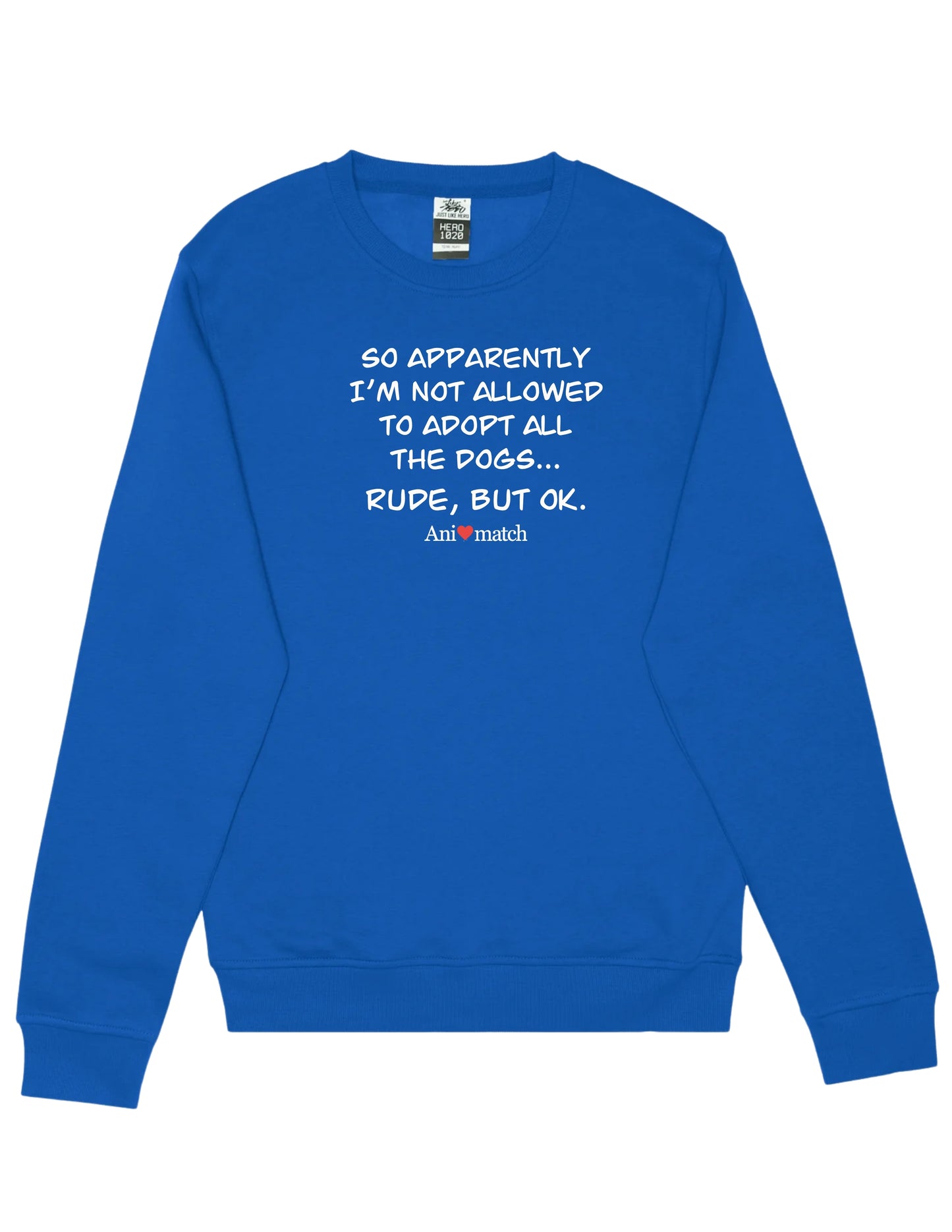 Pull ras du cou Animatch Rude