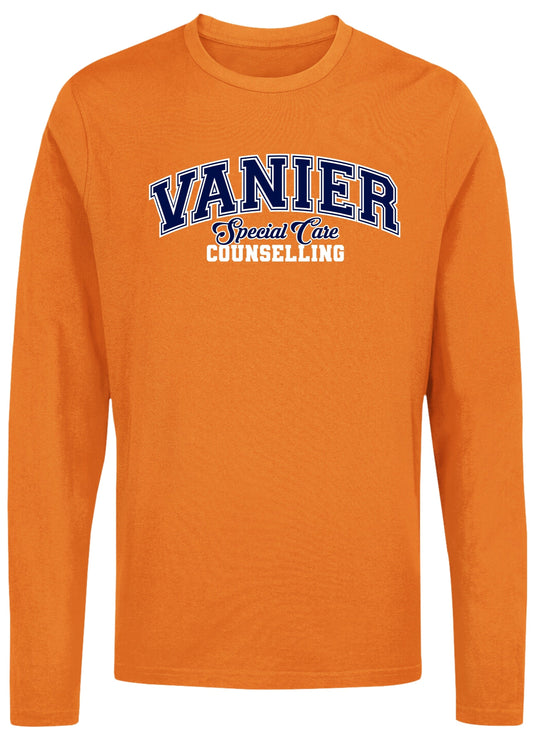 Vanier SCC Long Sleeve T-shirt-Large Print