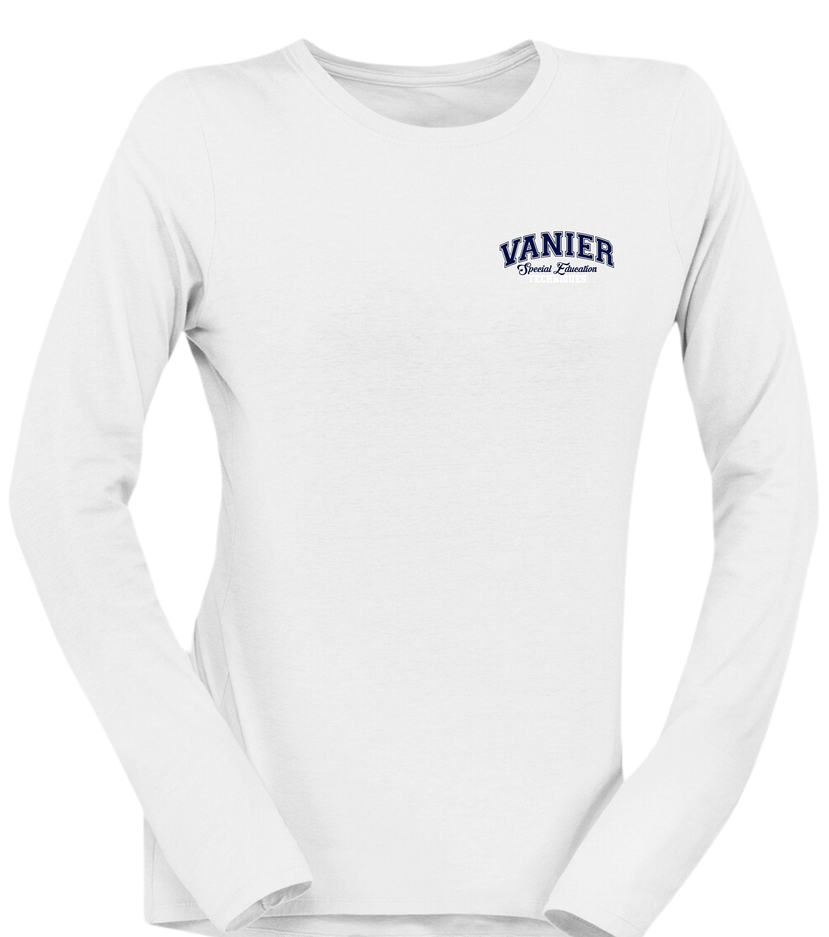 Vanier SET Women's Long Sleeve T-shirt Left Chest