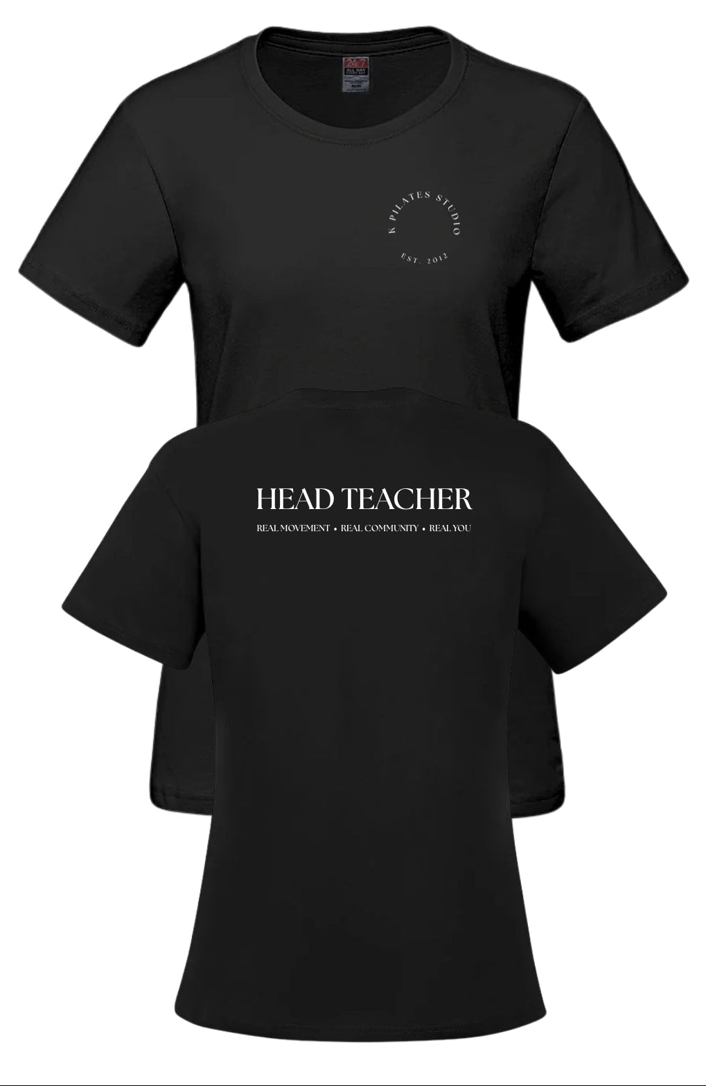 T-shirt femme K-Pilates avec logo circulaire