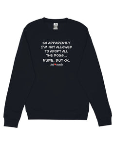 Animatch Rude Crewneck