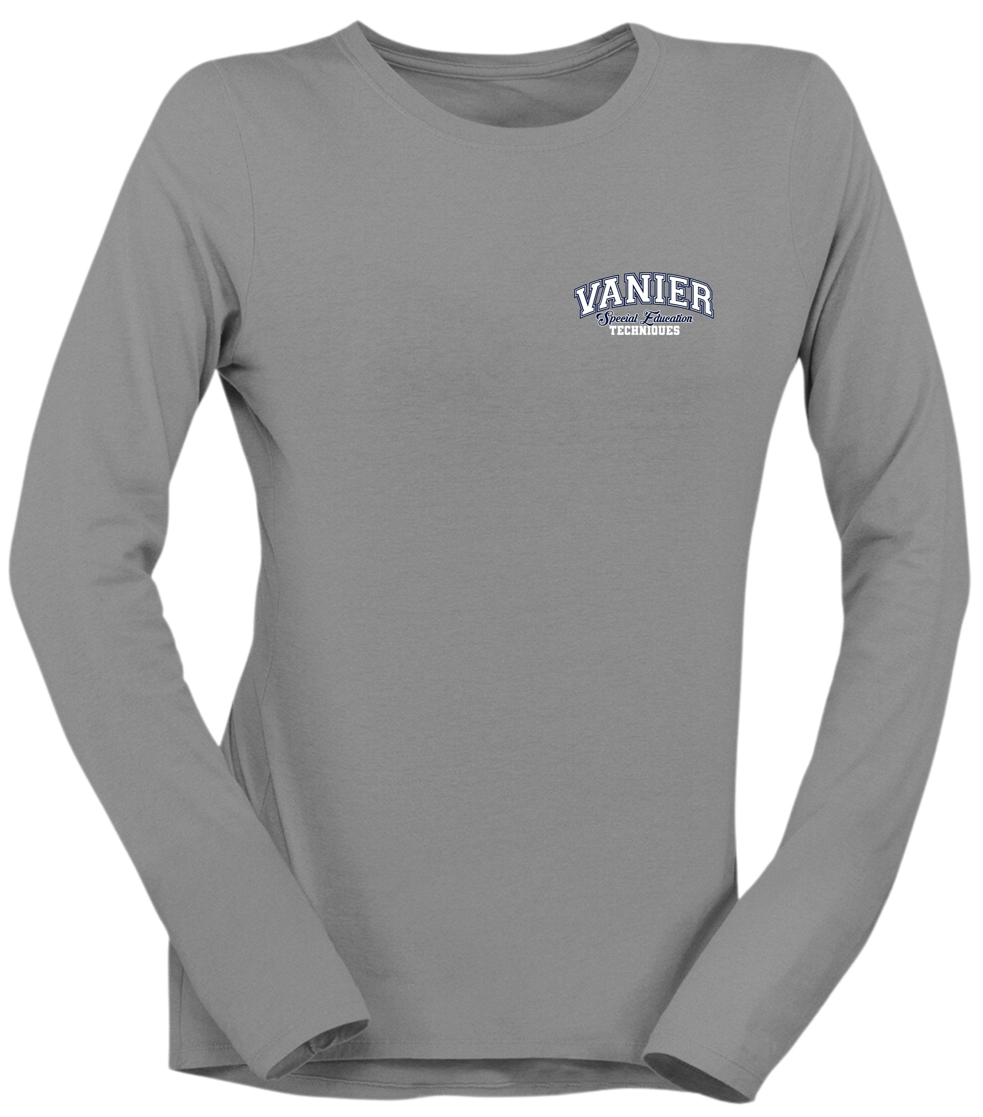 Vanier SET Women's Long Sleeve T-shirt Left Chest