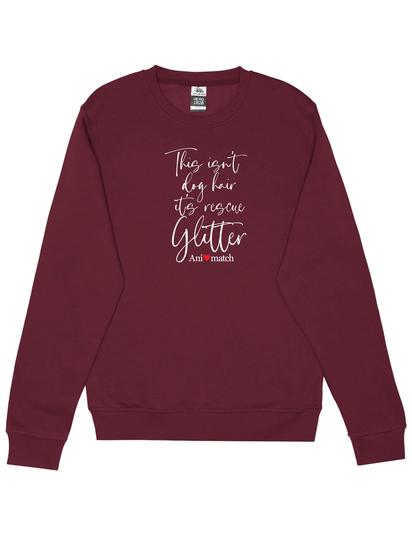 Animatch Glitter Crewneck