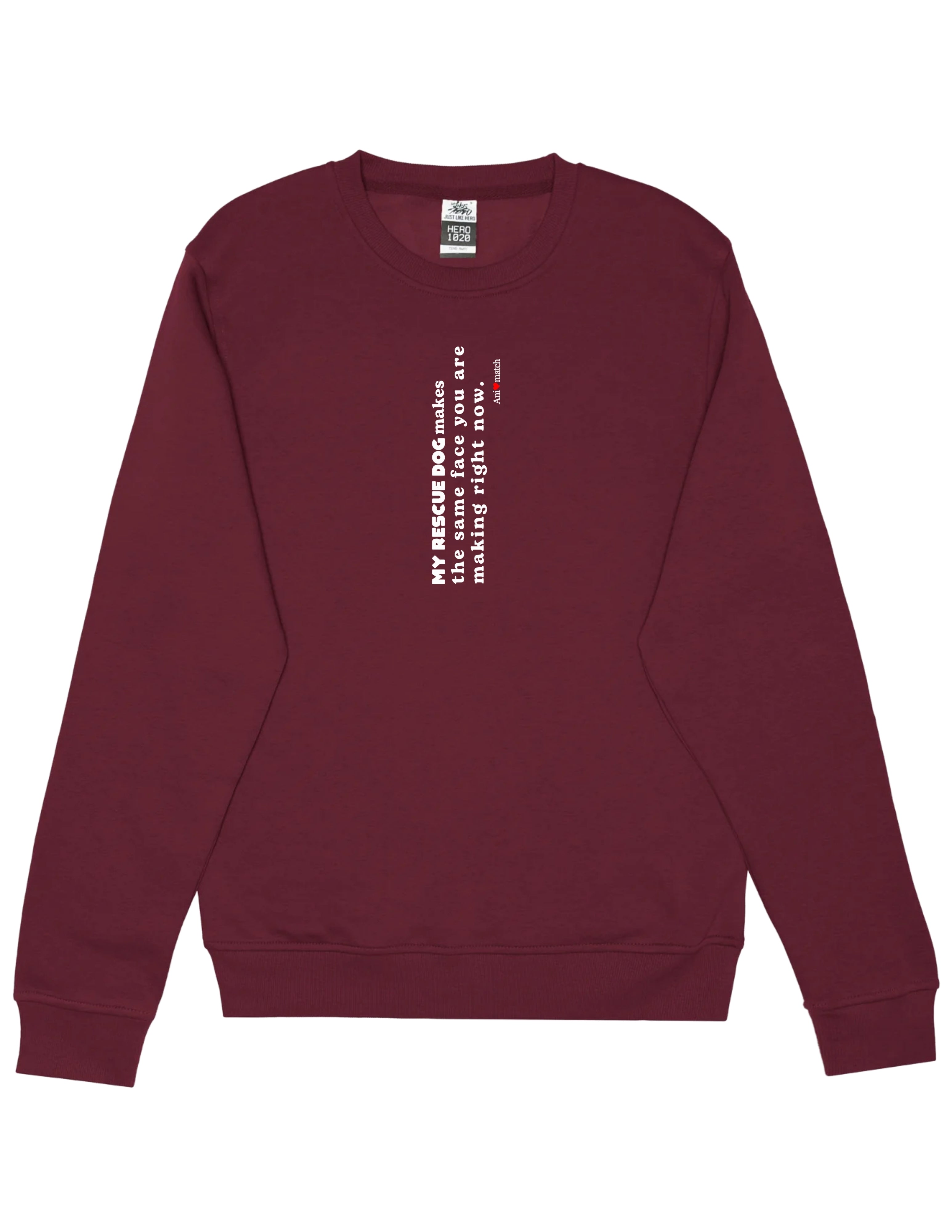 Animatch RESCUE FACE CREWNECK