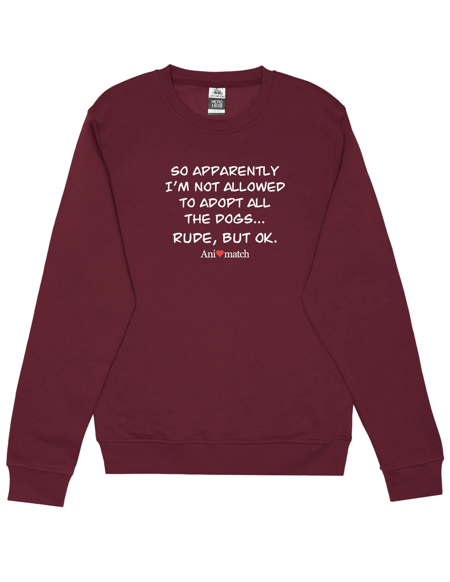 Pull ras du cou Animatch Rude