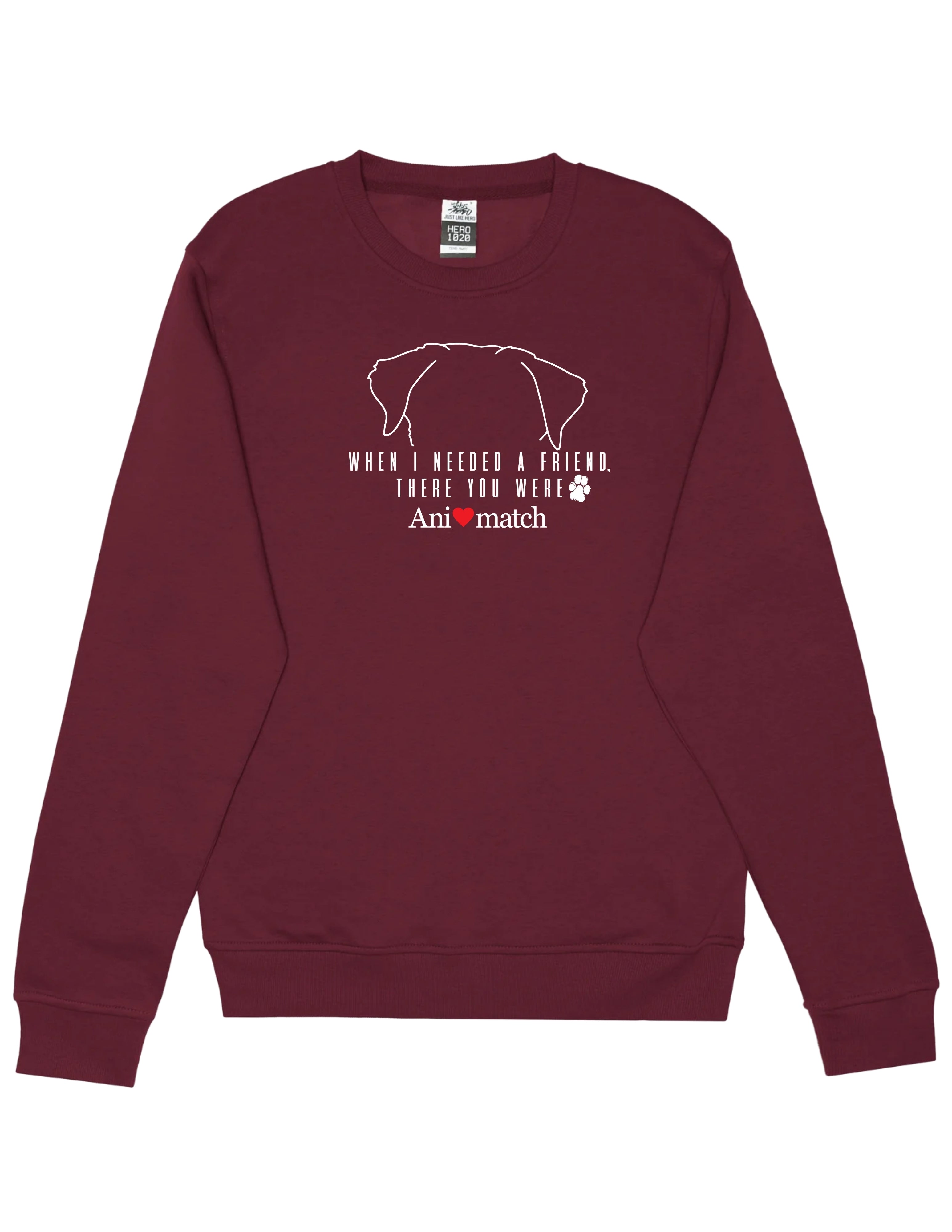 Animatch Needed A Friend Crewneck