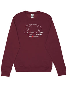 Animatch Needed A Friend Crewneck