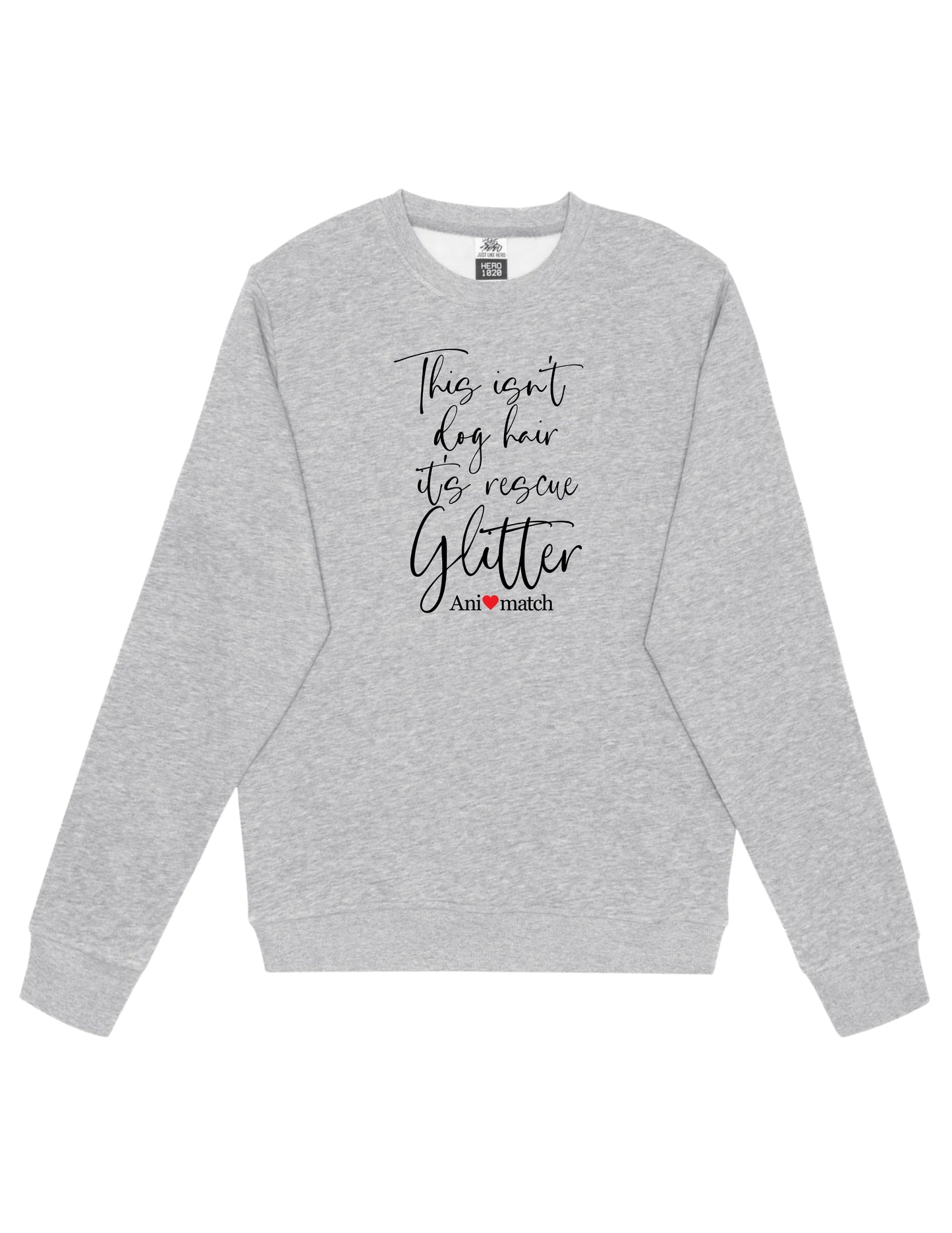 Animatch Glitter Crewneck