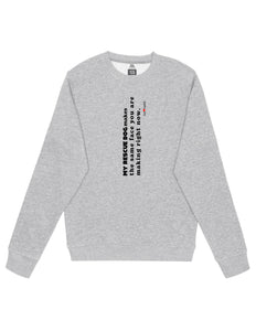 Animatch RESCUE FACE CREWNECK