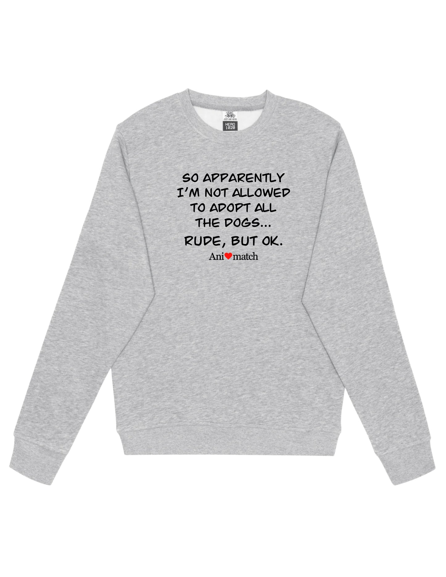 Pull ras du cou Animatch Rude