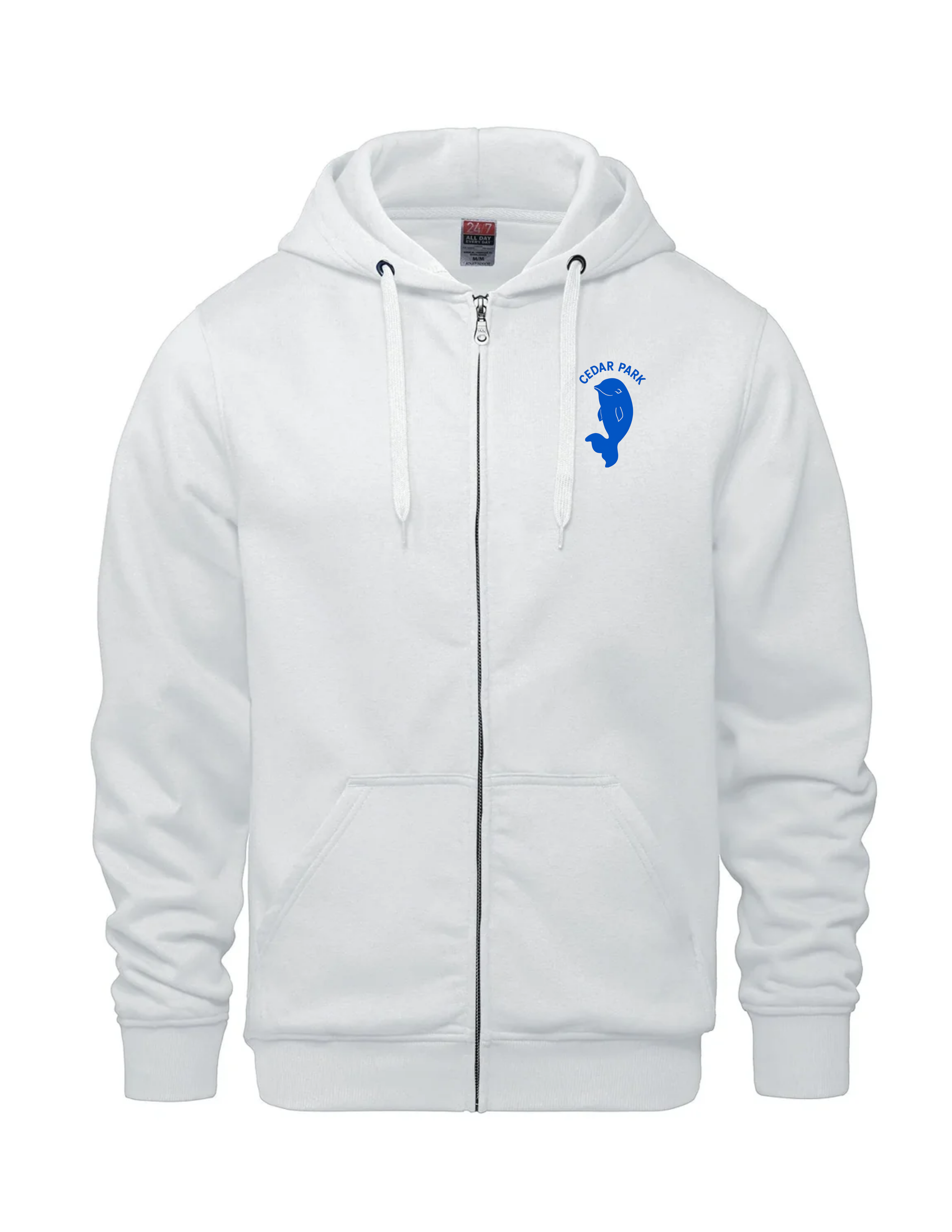 CEDAR PARK VOLUNTEER ZIP HOODIE