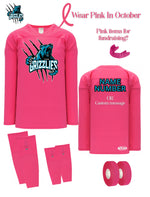 Load image into Gallery viewer, GRIZZLIE YOUTH PINK-TOBER JERSEY
