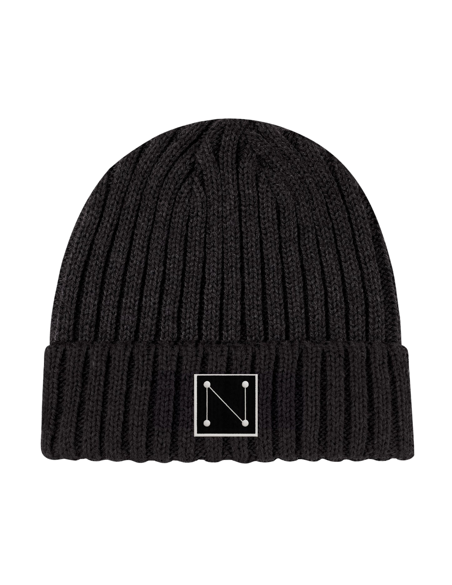 TUQUE NUAGE CÔTELÉE AVEC PATCH