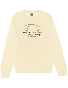 Animatch Needed A Friend Crewneck