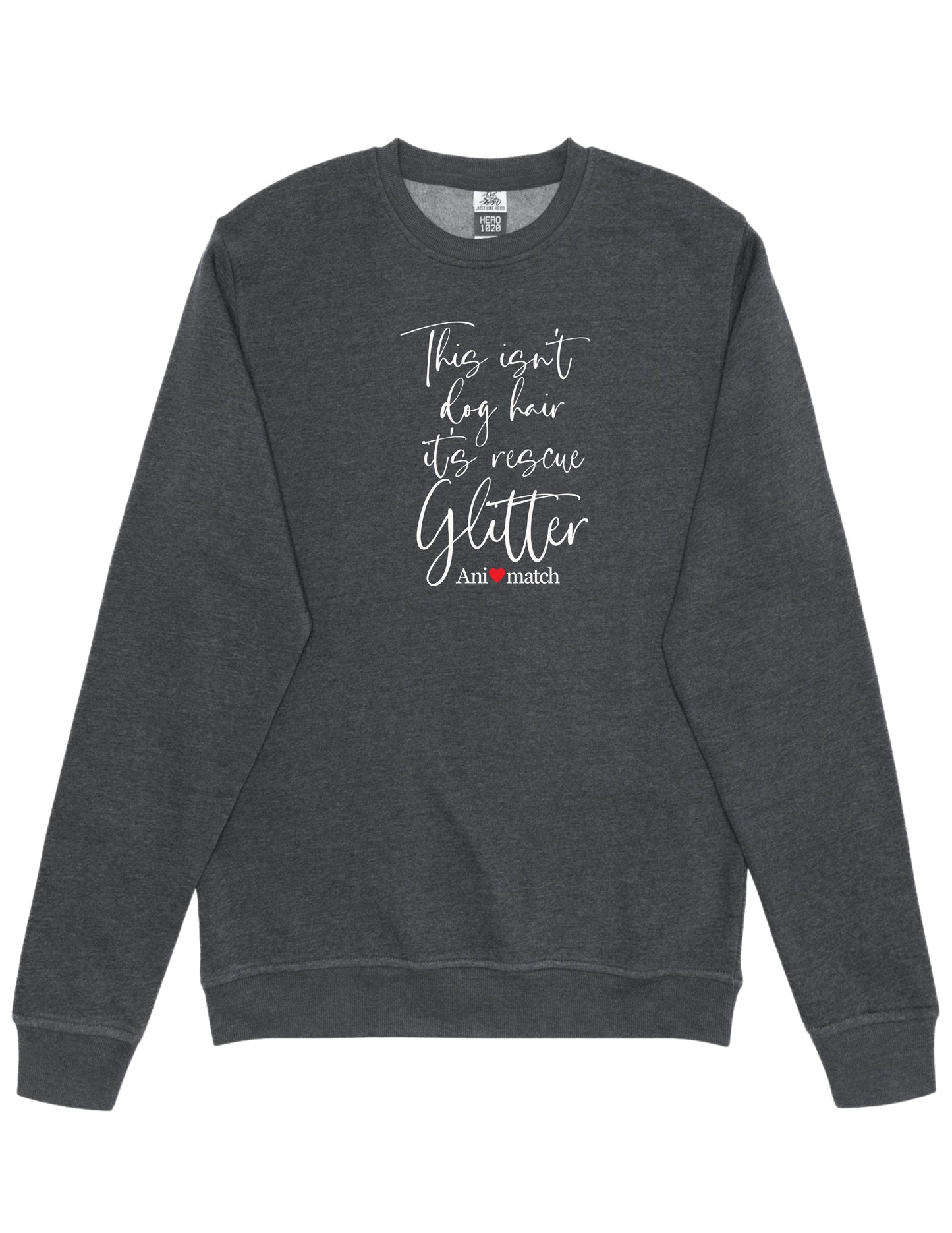 Animatch Glitter Crewneck