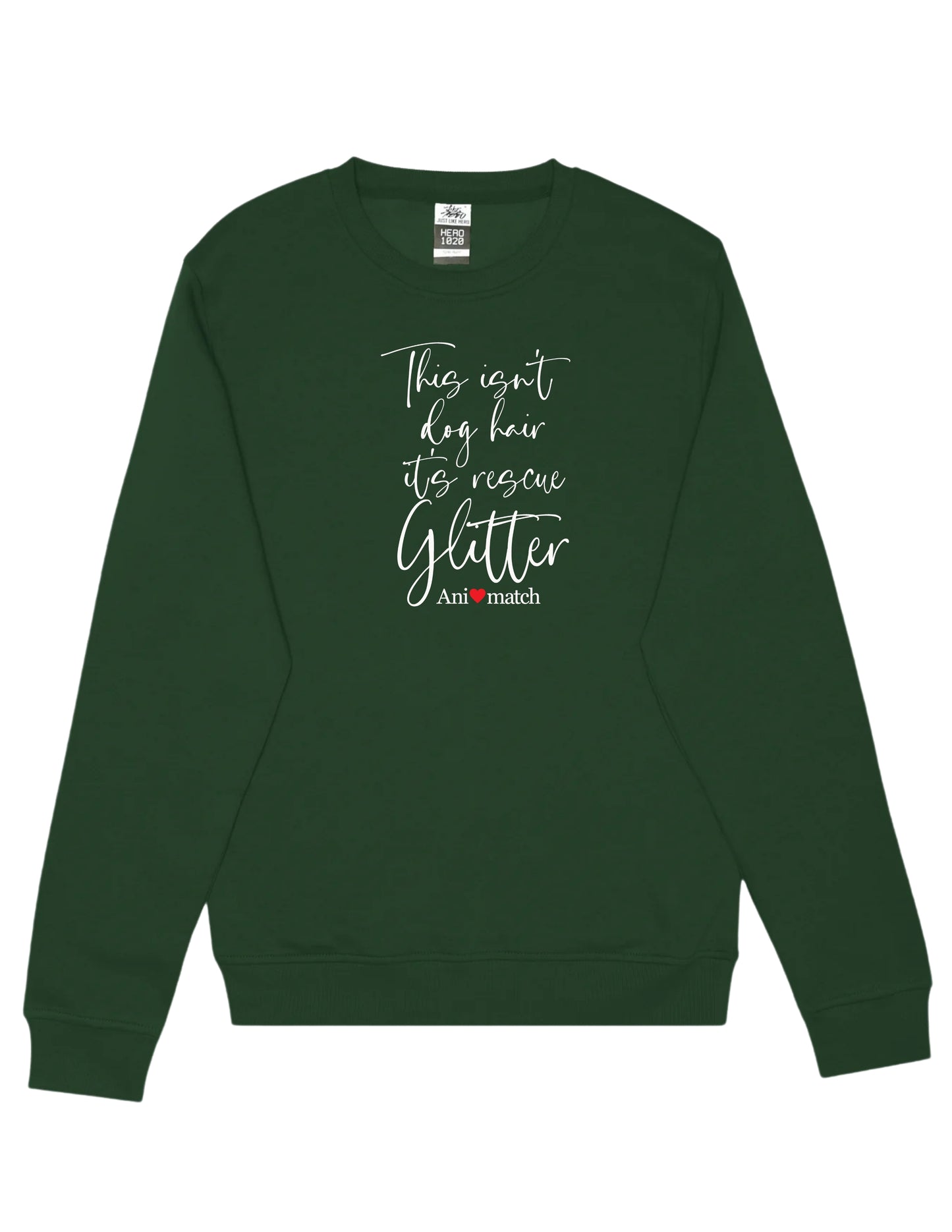 Animatch Glitter Crewneck