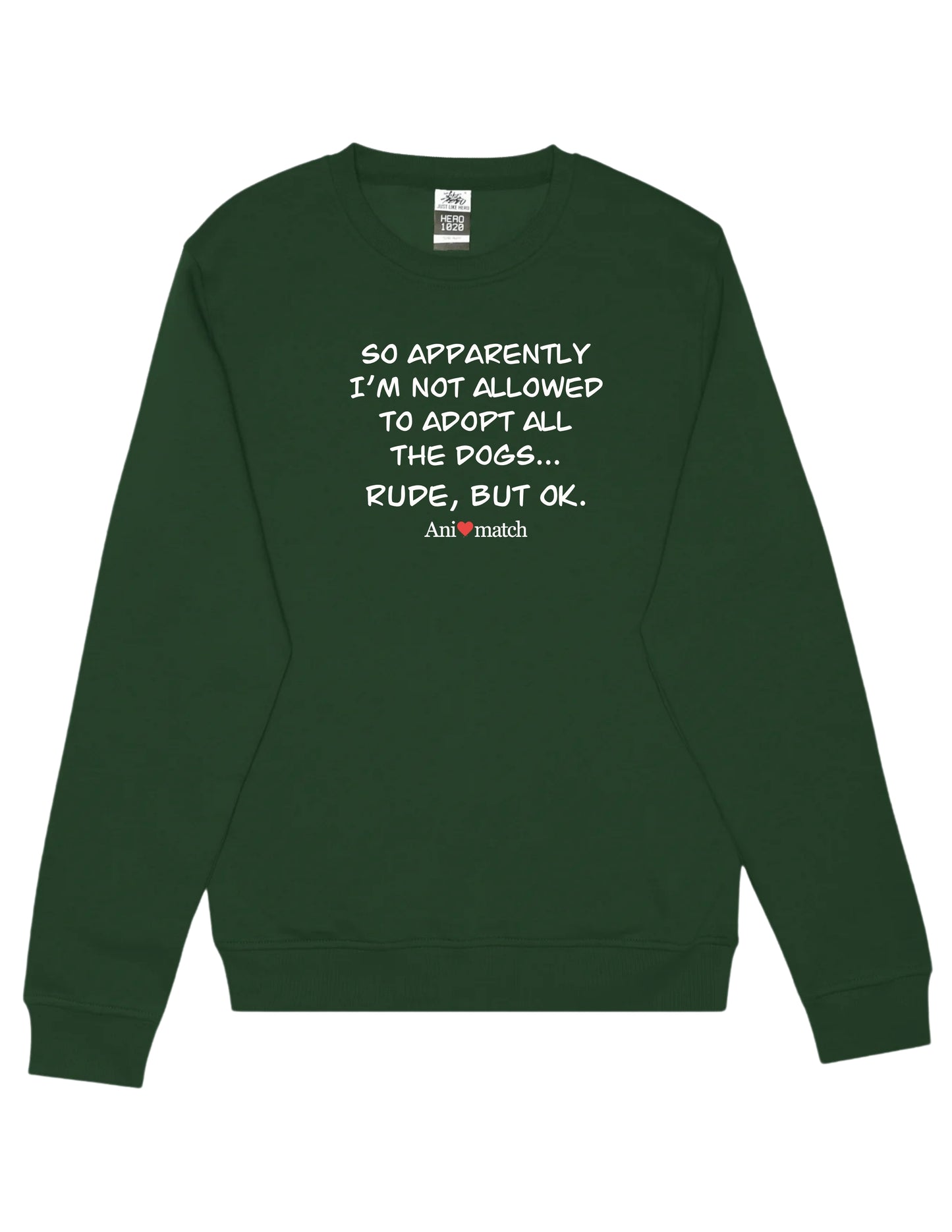 Pull ras du cou Animatch Rude