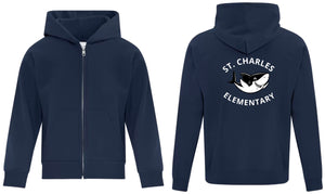 St Charles Youth Zip Hoodie