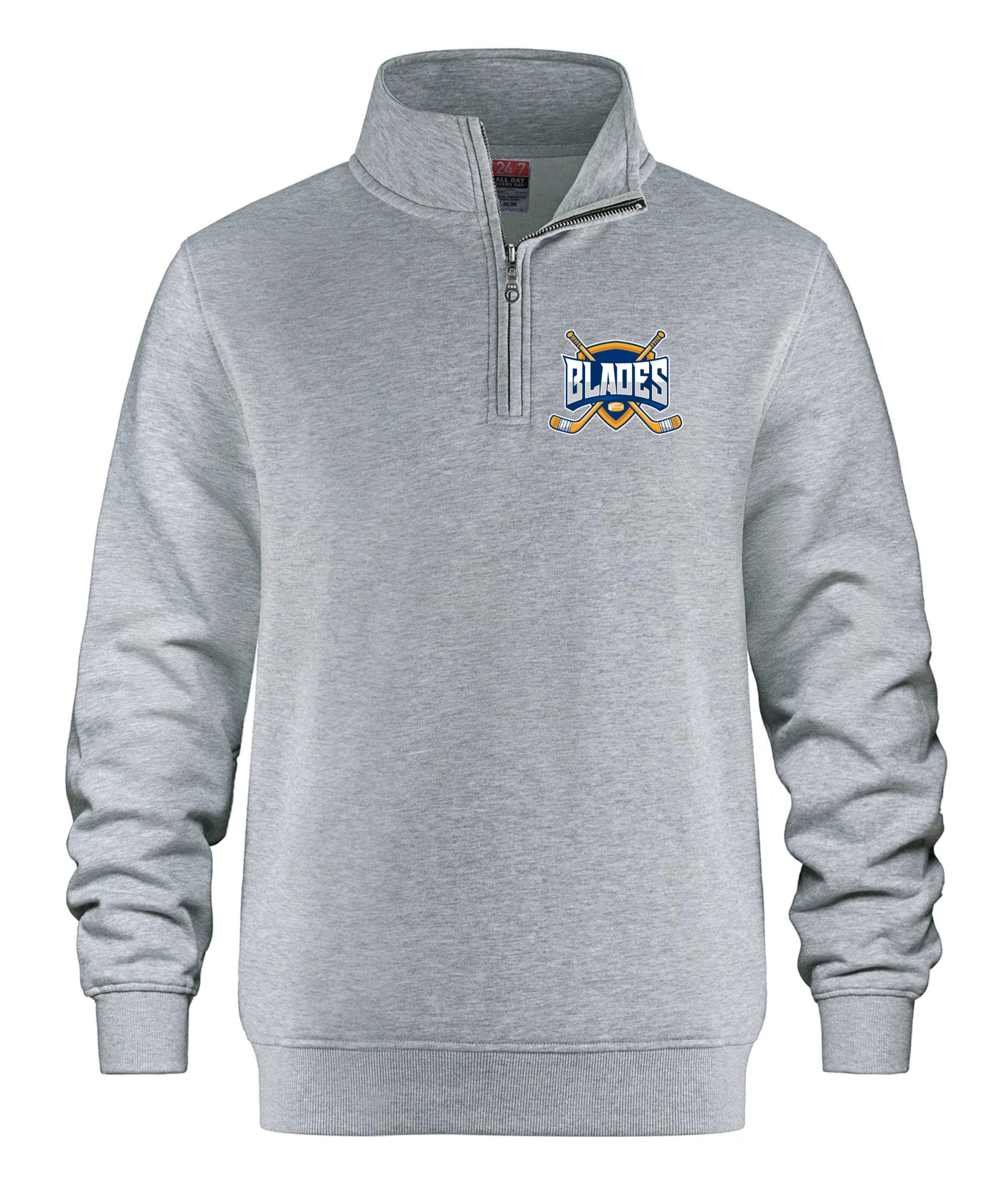 BLADES ADULT  1/4 ZIP SWEATSHIRT