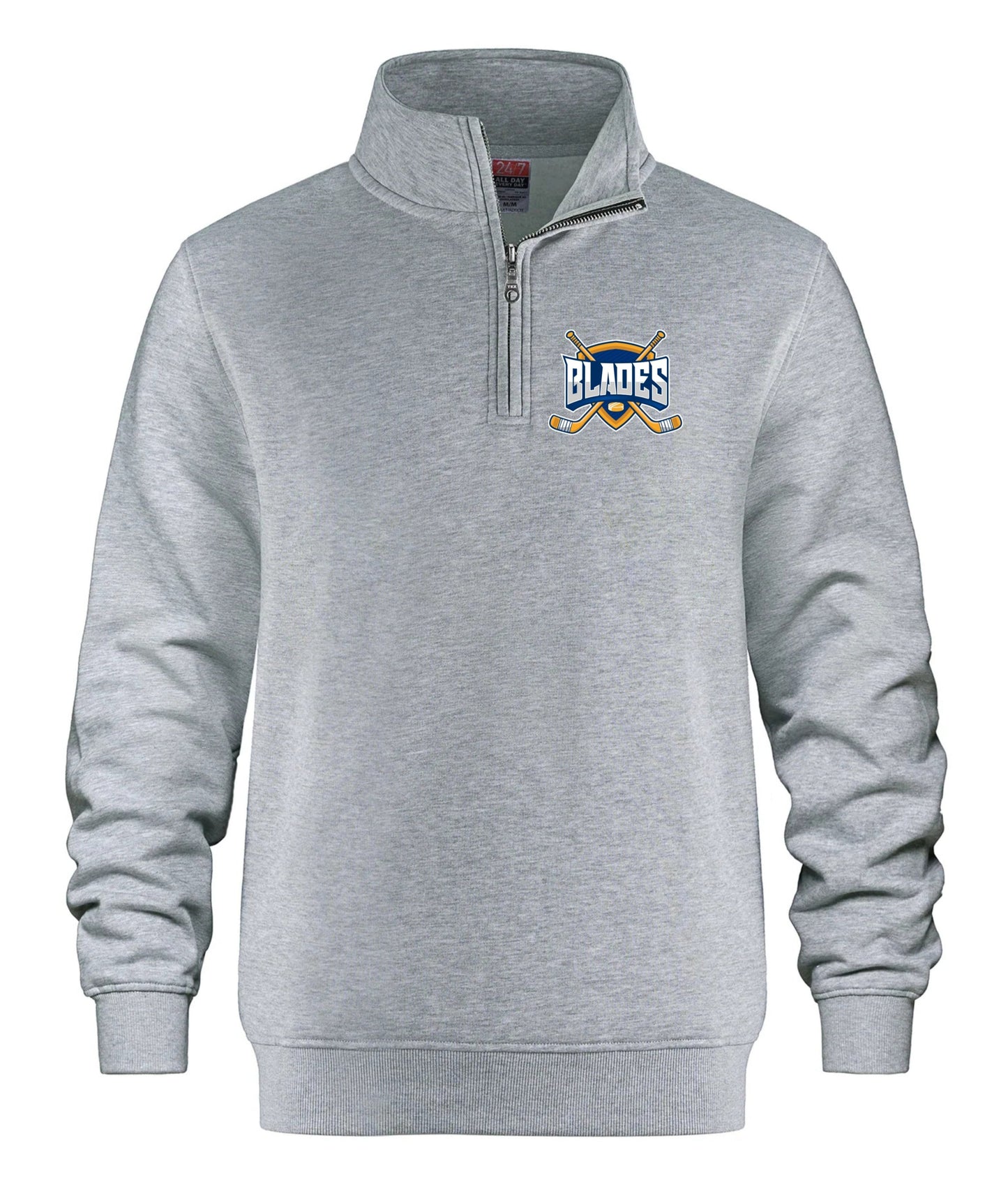 BLADES ADULT  1/4 ZIP SWEATSHIRT