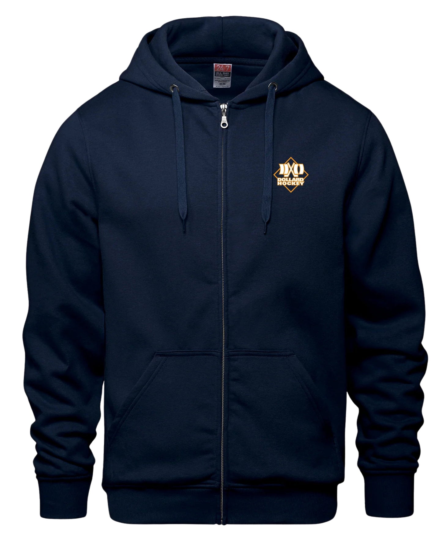 DOLLARD HOCKEY ADULT FULL ZIP HOODIE
