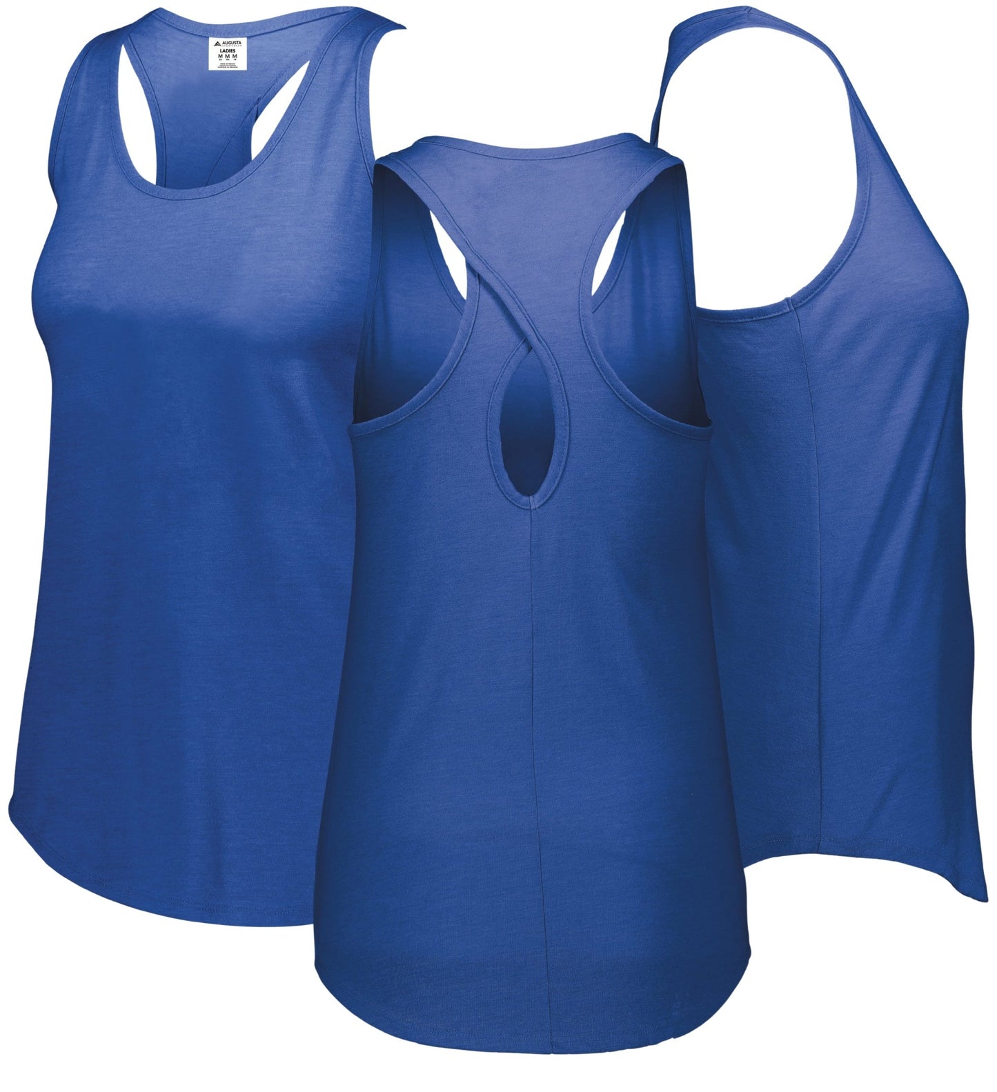 Ladies lux tri-blend tank