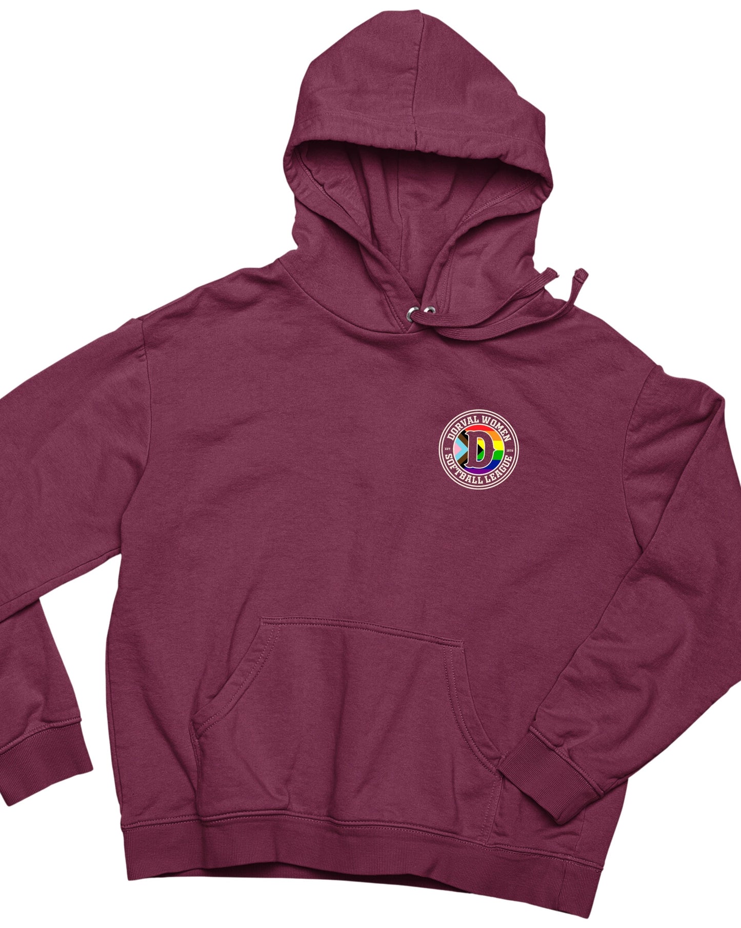 DWSL Hoodie Pride Oval Logo