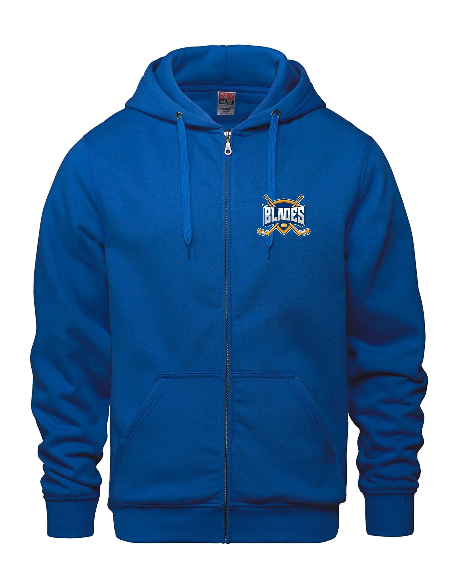Sweat à capuche zippé intégral adulte BLADES