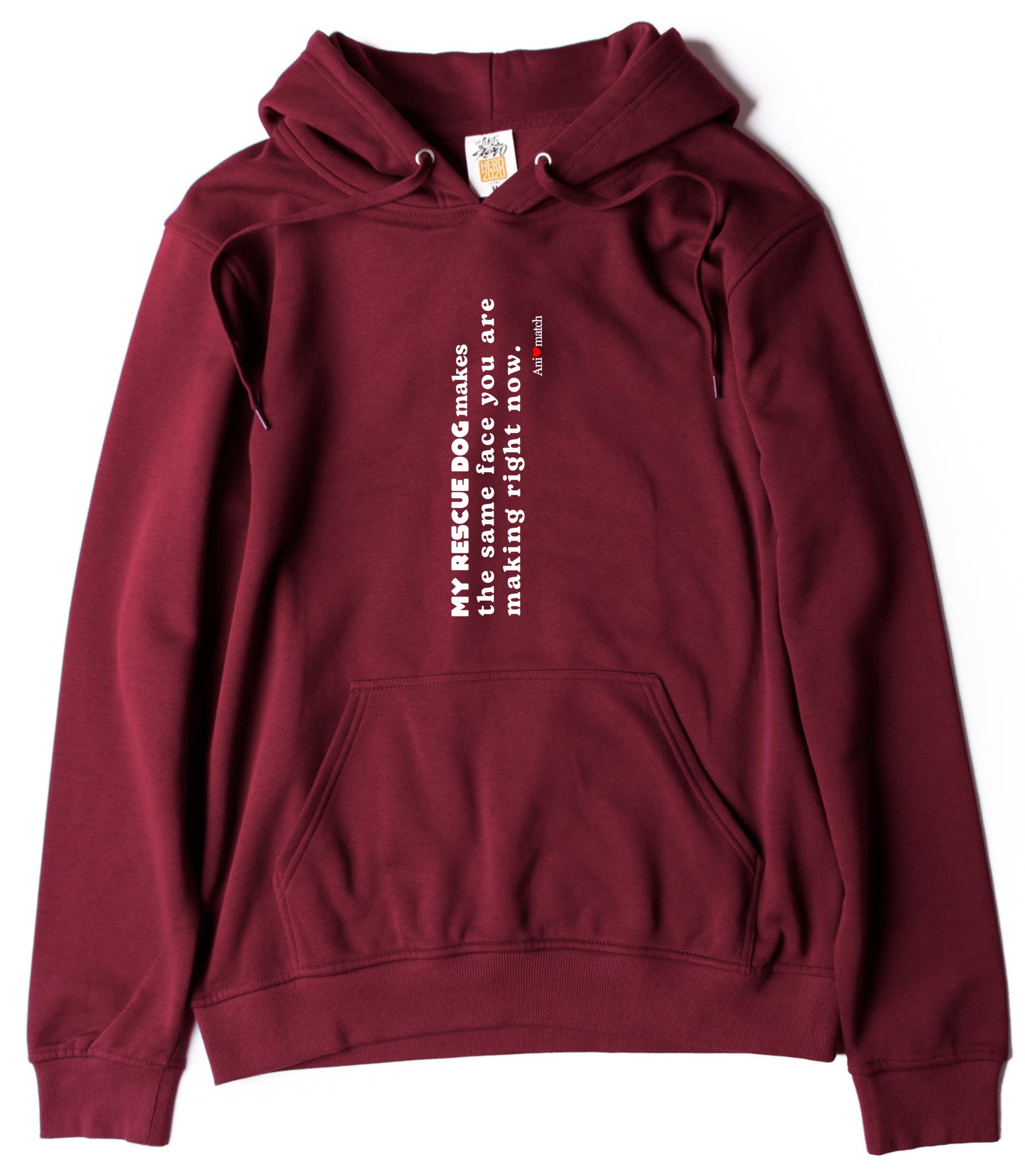Animatch Dog Face Hoodie