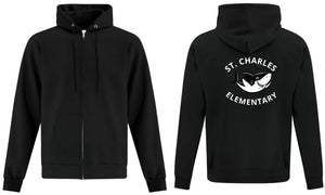 St Charles Adult Full Zip Sweatshirt