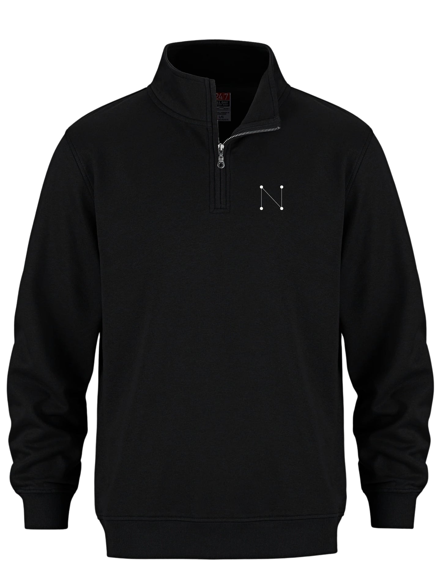 SWEAT-SHIRT NUAGE 1/4 ZIP