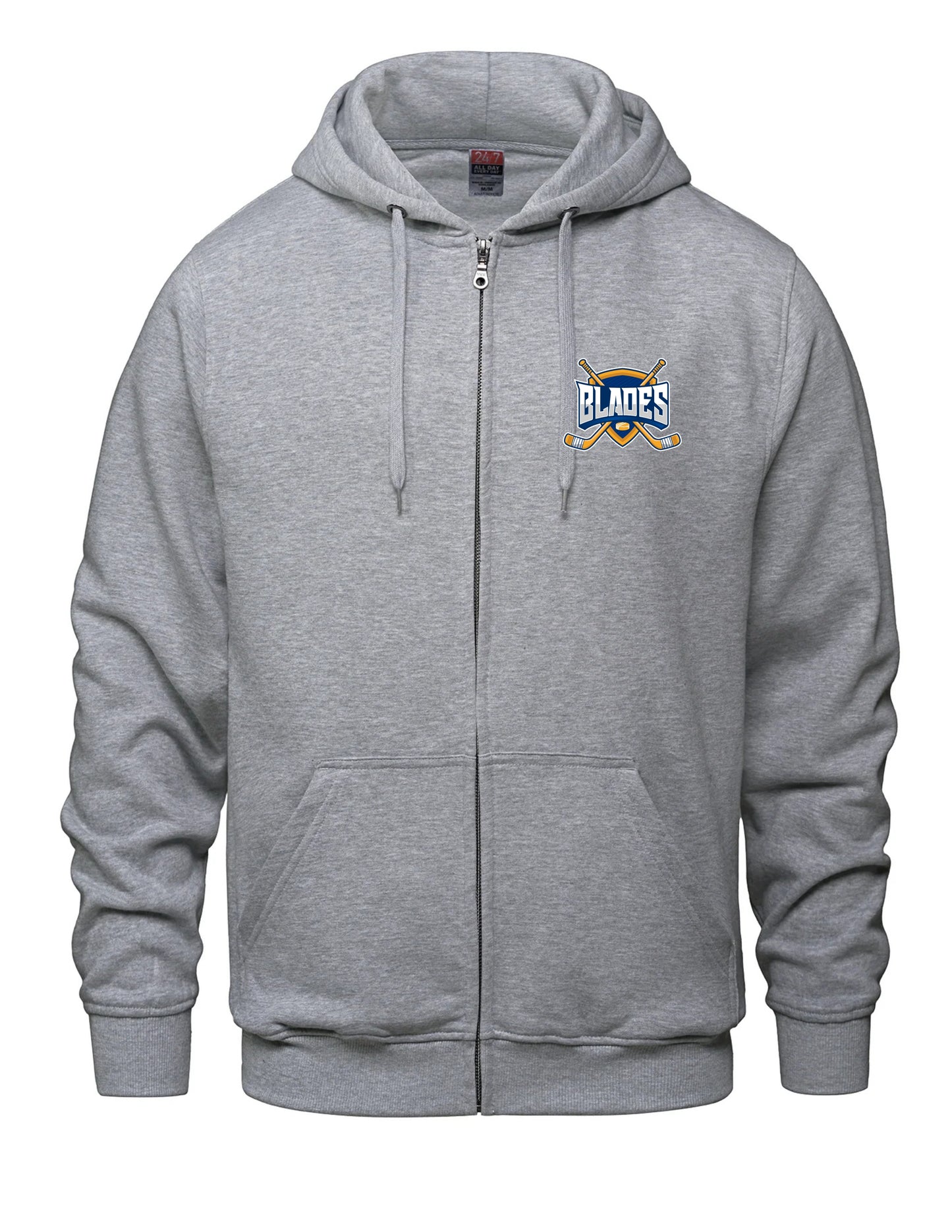 Sweat à capuche zippé intégral adulte BLADES