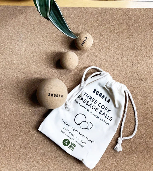 BOULES DE MASSAGE EN LIÈGE MODO