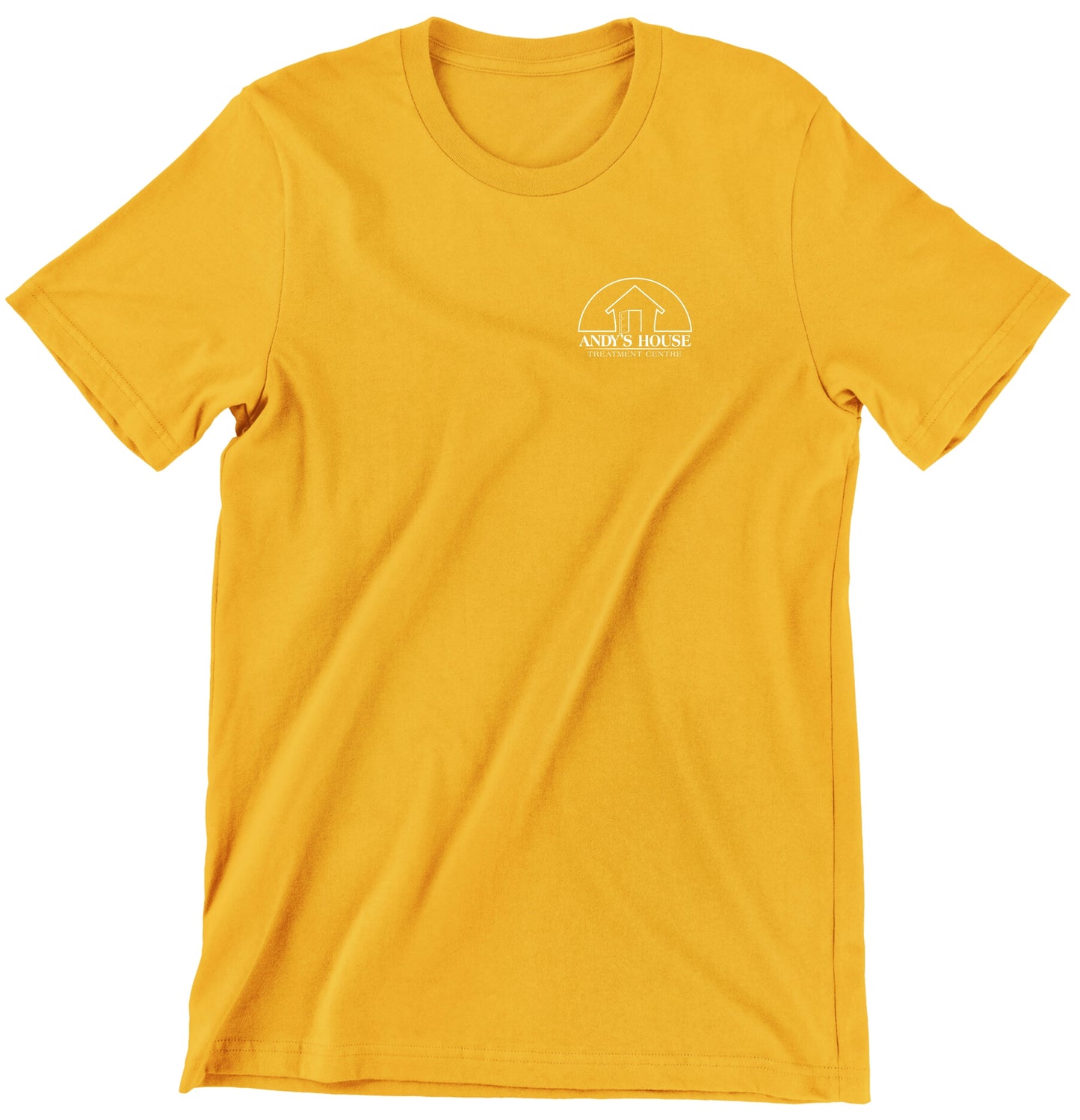 T-SHIRT IMPRIMÉ SUR LA POITRINE GAUCHE AH