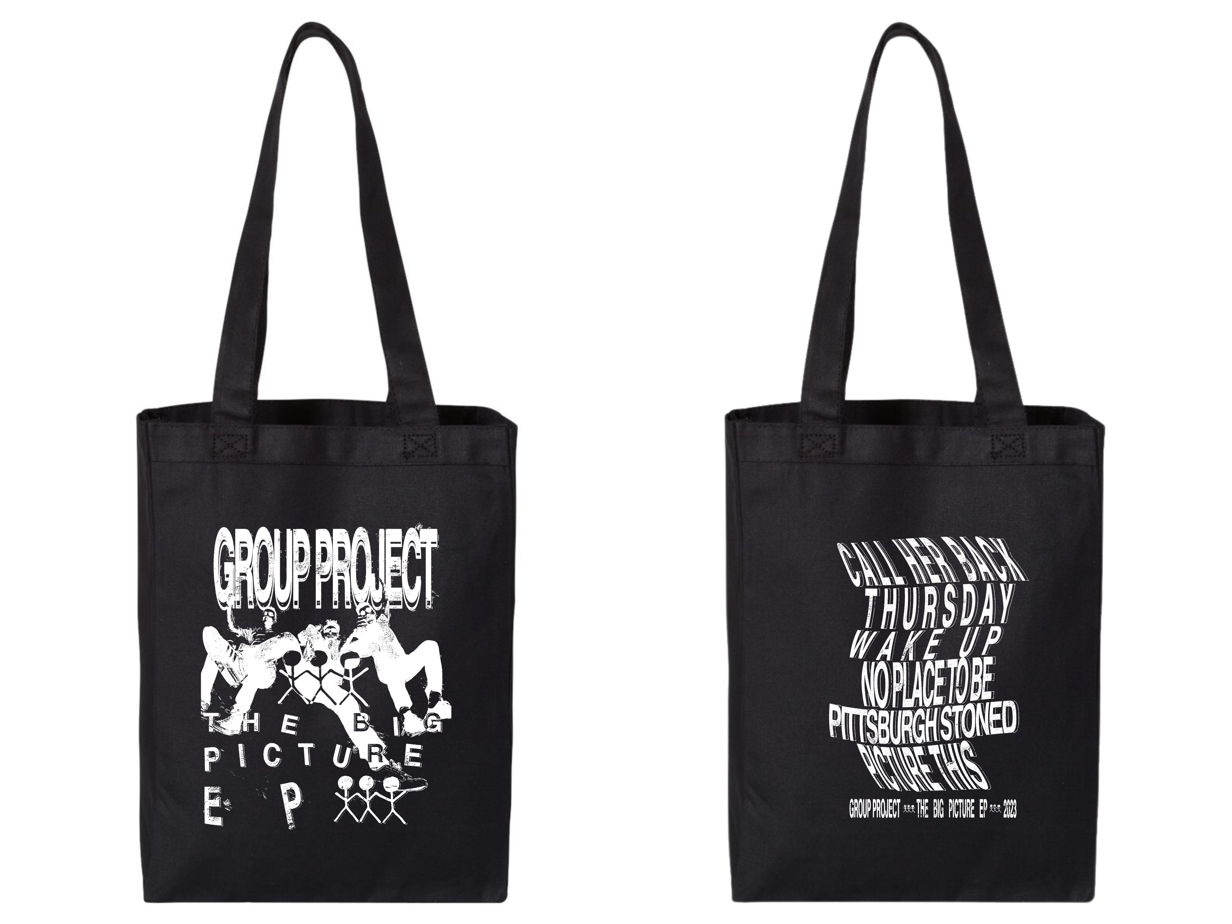 Group Project Tote- EP Design - Black
