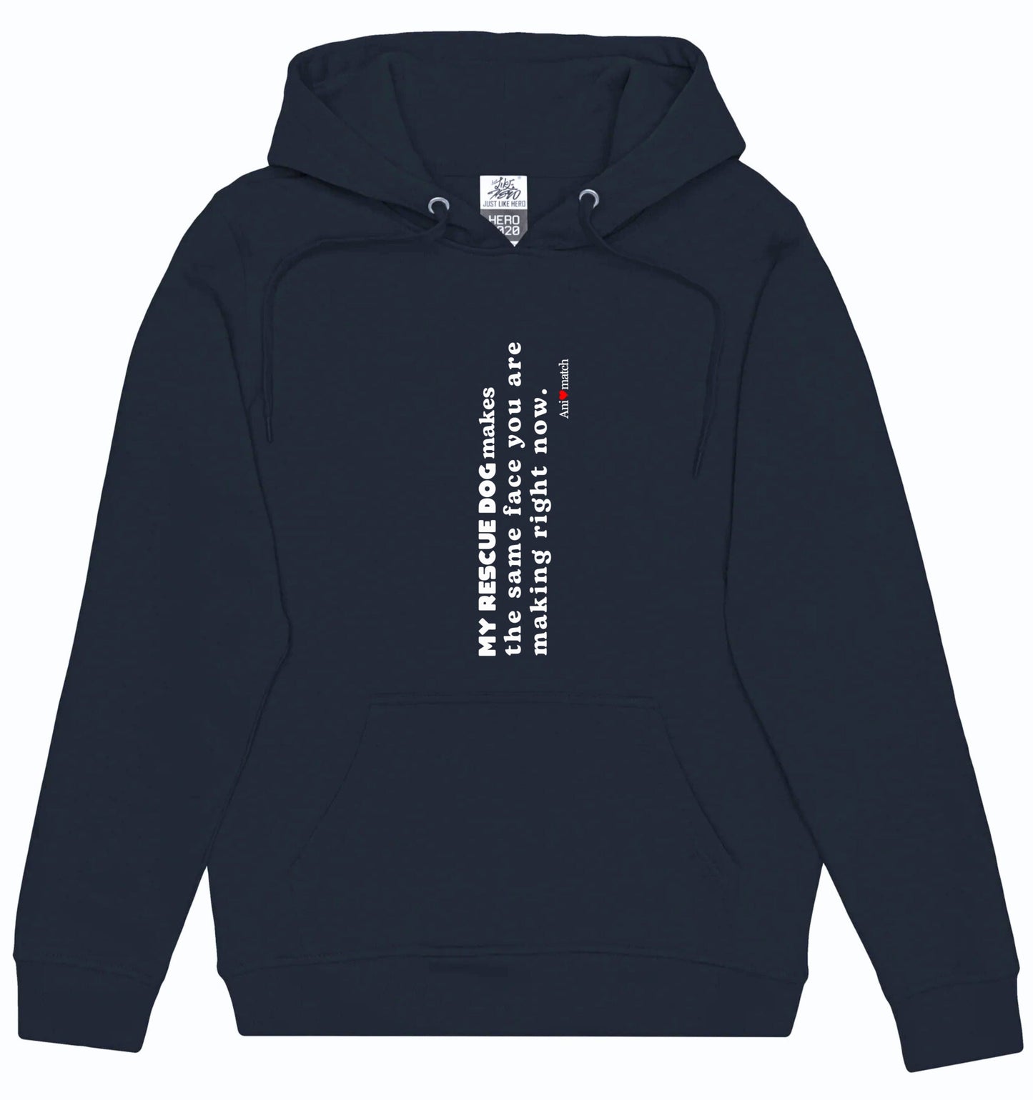 Animatch Dog Face Hoodie