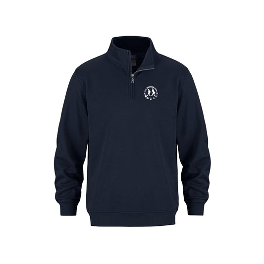 Sweat-shirt à fermeture éclair 1/4 adulte Édimbourg