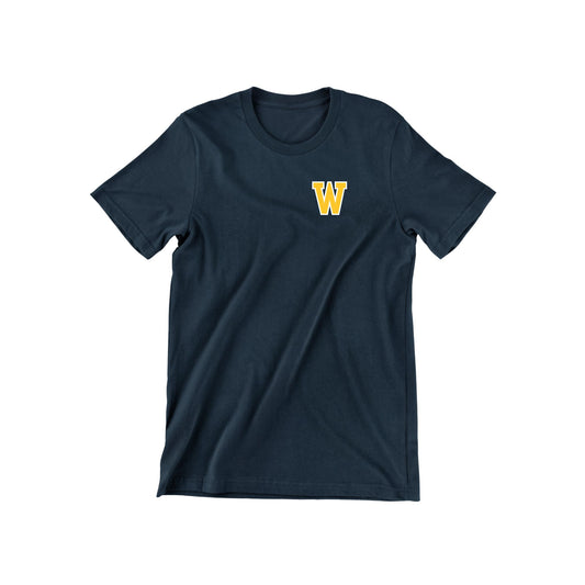 WALTERS ADULT VARSITY LEFT CHEST T-SHIRT