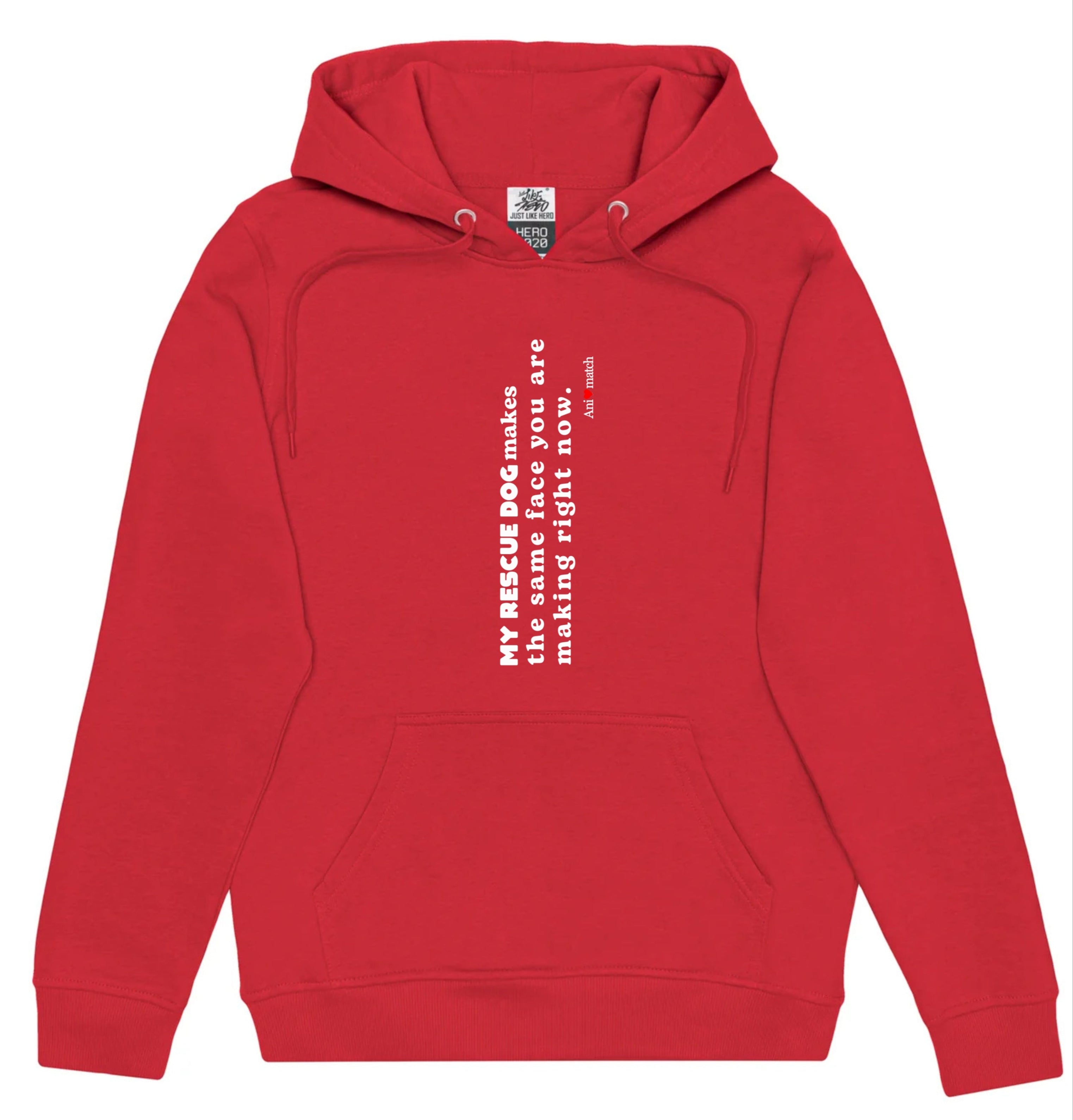 Animatch Dog Face Hoodie