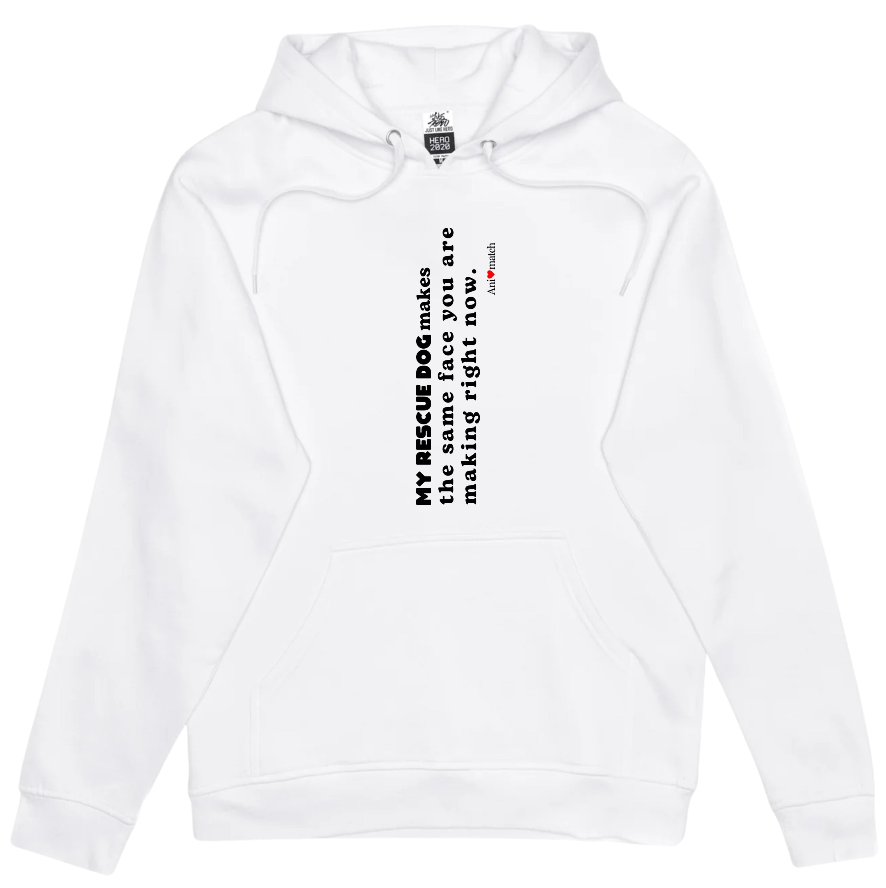 Animatch Dog Face Hoodie