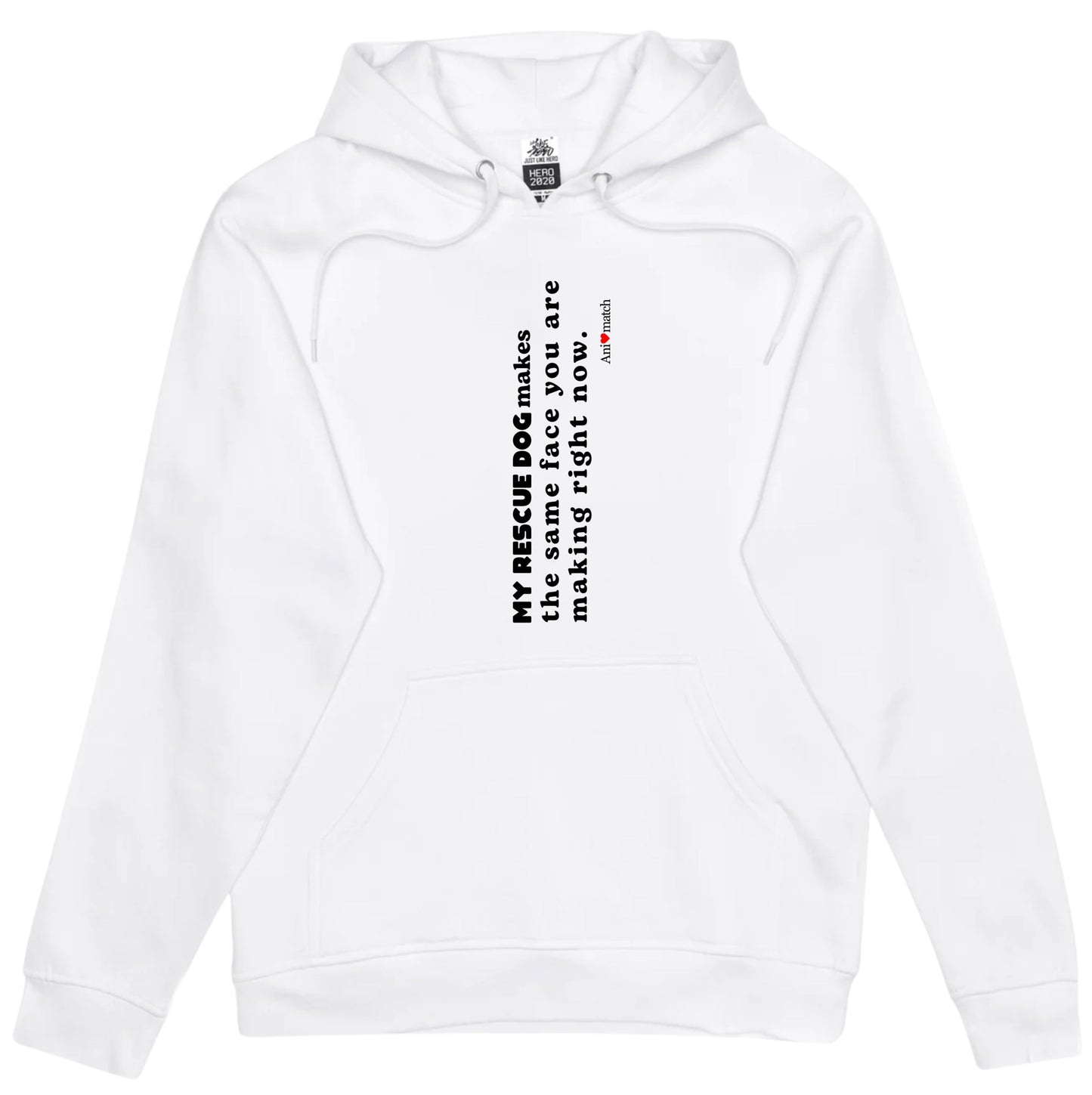 Animatch Dog Face Hoodie