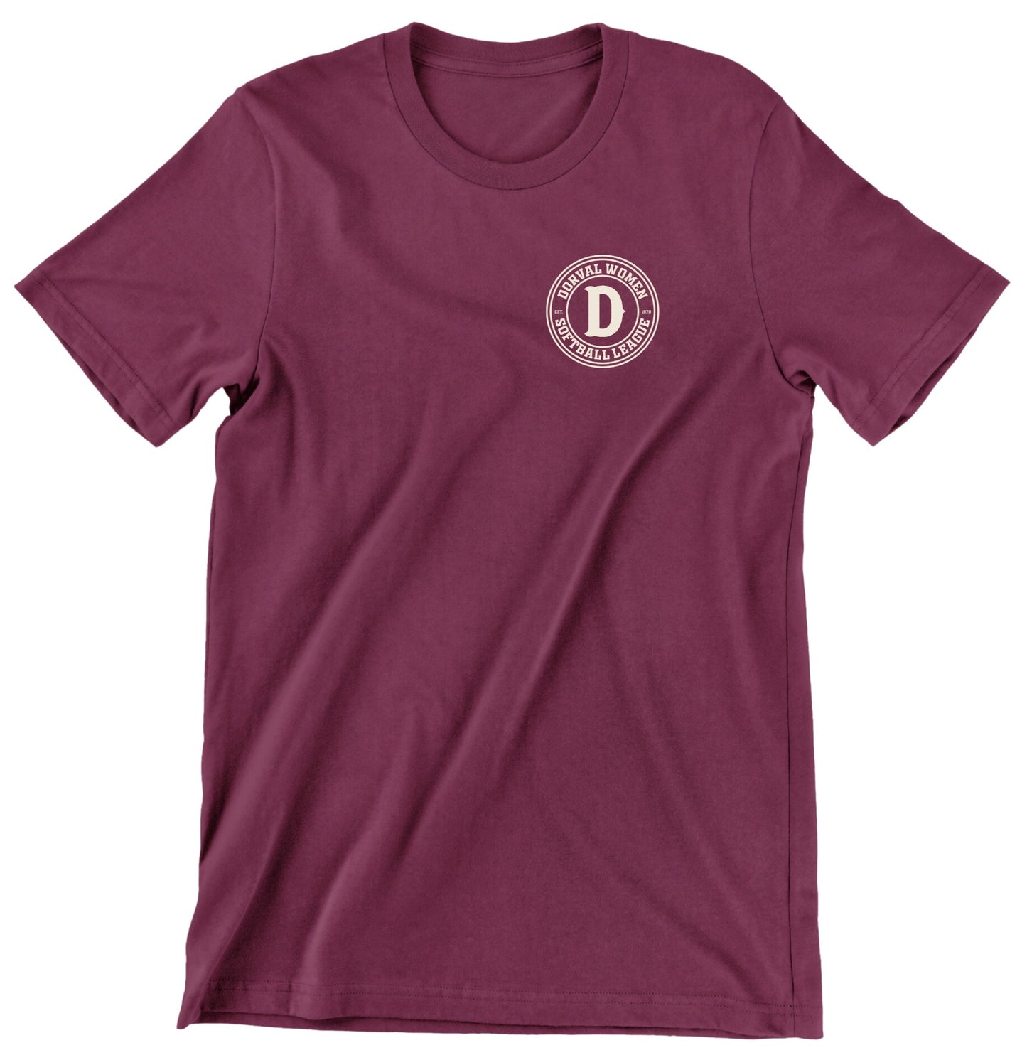 DWSL T-shirt-Beige Oval Logo