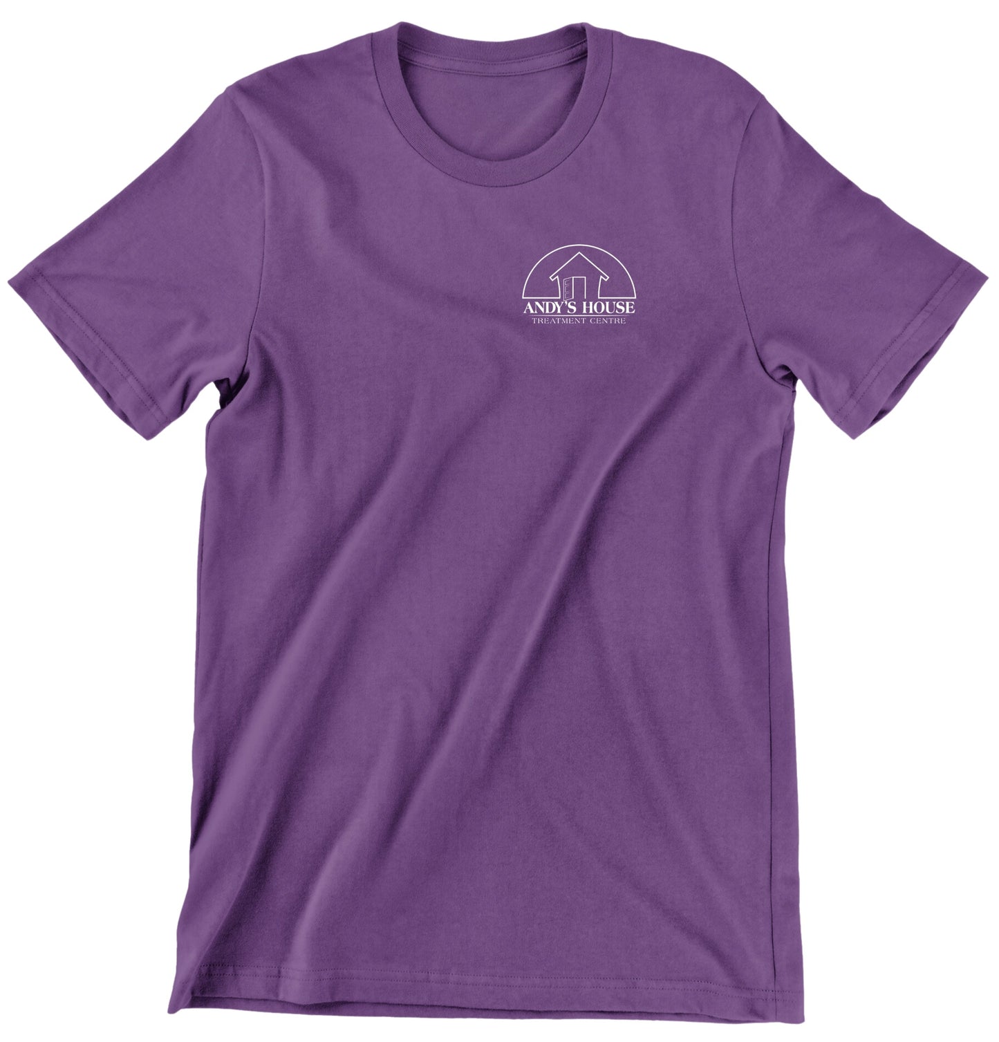 T-SHIRT IMPRIMÉ SUR LA POITRINE GAUCHE AH