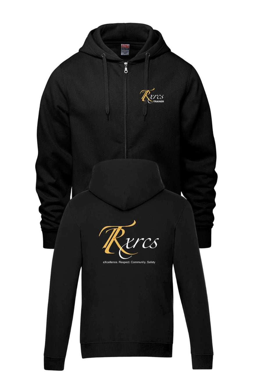 TR FULL ZIP UNISEX HOODIE