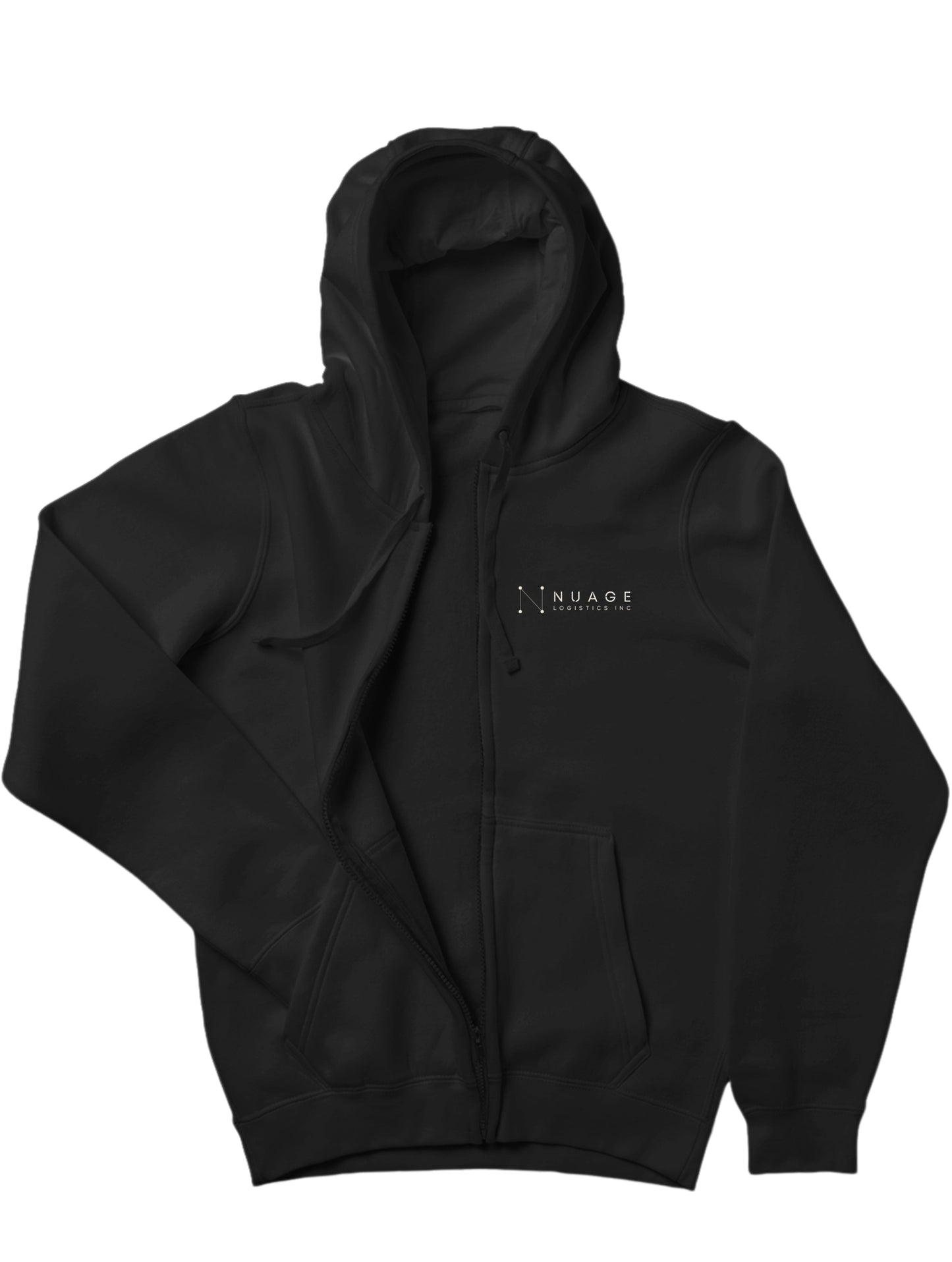 Sweat à capuche entièrement zippé Nuage